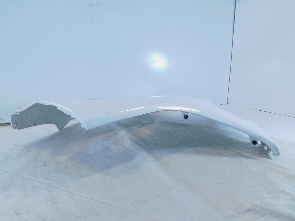 2006 Honda Interceptor VFR800 VFR800A ABS White Front Left Side Fairing -Cracked - C3 Cycle