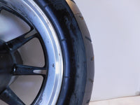 2009 Kawasaki Vulcan 1700 Nomad Voyager VN1700 Silver Rear Wheel Rim & Tire - C3 Cycle