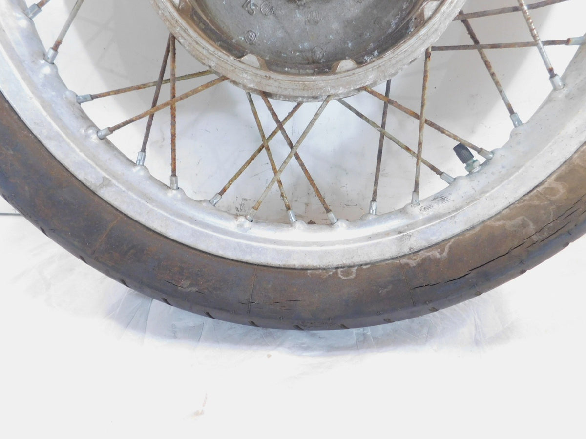 BMW Airhead R50/5 R60/5 R75/5 Spoked Laced Front Wheel Rim 1.85"x19" -For Repair - C3 Cycle