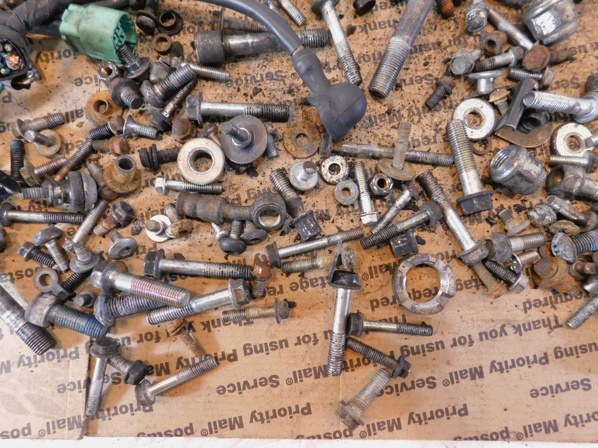 2008 08 Honda GL1800 Goldwing 1800 Nuts Bolts & Brackets Hardware Parts Box Lot - C3 Cycle