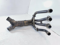 2006-2007 Kawasaki Ninja ZX14 ZX1400 Exhaust Manifold Muffler Header Pipe -Dents - C3 Cycle
