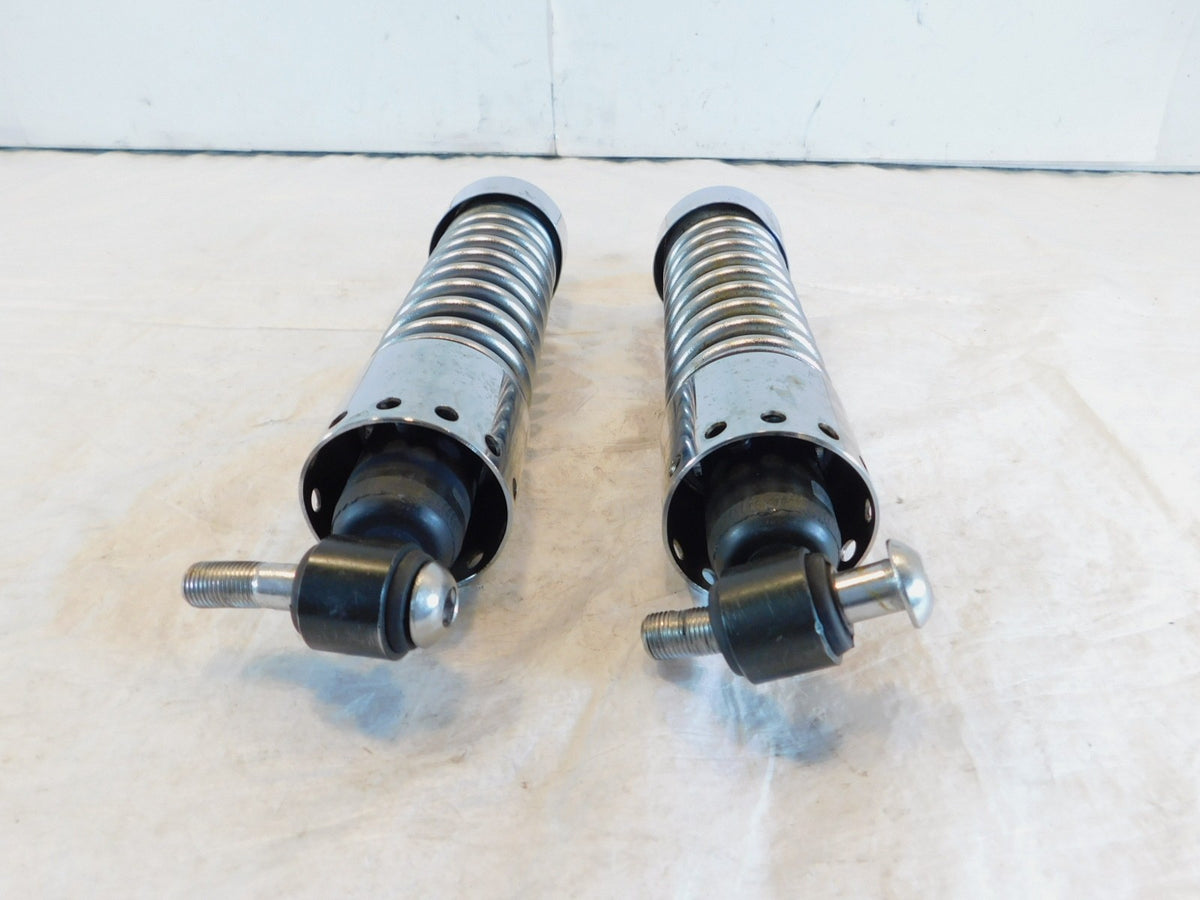2001-2005 Harley Davidson Dyna FXDL Low Rider Chrome Rear Shock Absorbers - C3 Cycle
