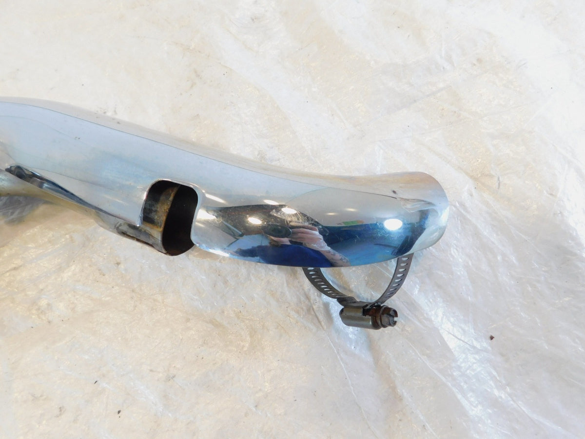Harley Davidson Road King Electra Glide Left Rear Exhaust Header Pipe & Shields - C3 Cycle