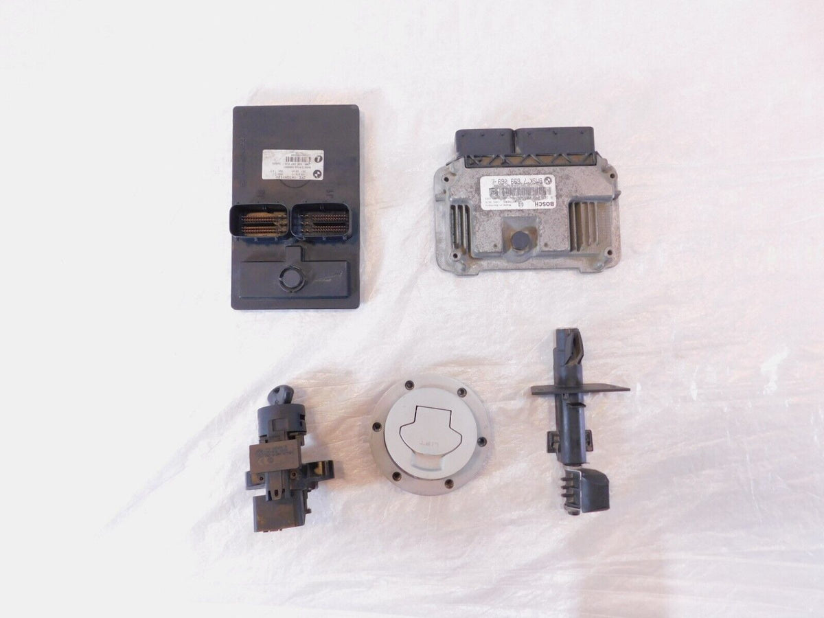 BMW K1200R K1200S K1300R & K1300S ECM Ignition Switch Fuel Tank Cap Lock Set - C3 Cycle