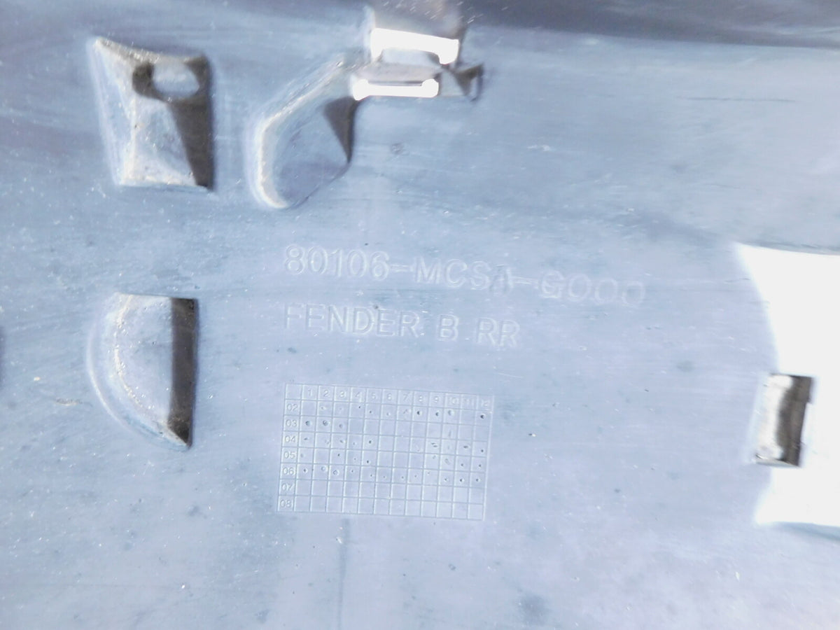 Honda ST1300 ST1300A Rear Wheel Under Tail Mud Guard Fairing Cowling Cowl Fender