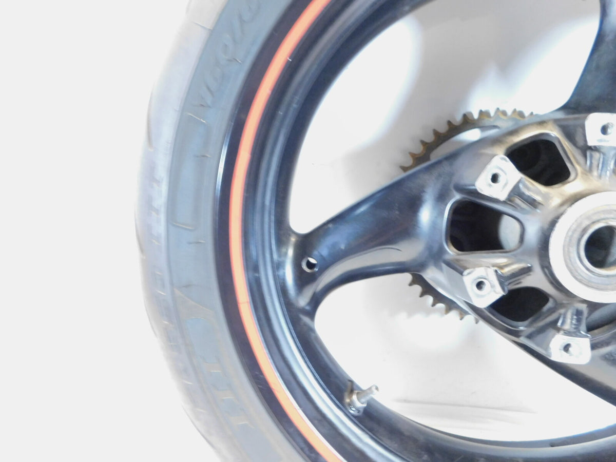 Ducati Multistrada Monster 620 695 Cast Rear Wheel Rim Tire & Sprocket Straight - C3 Cycle