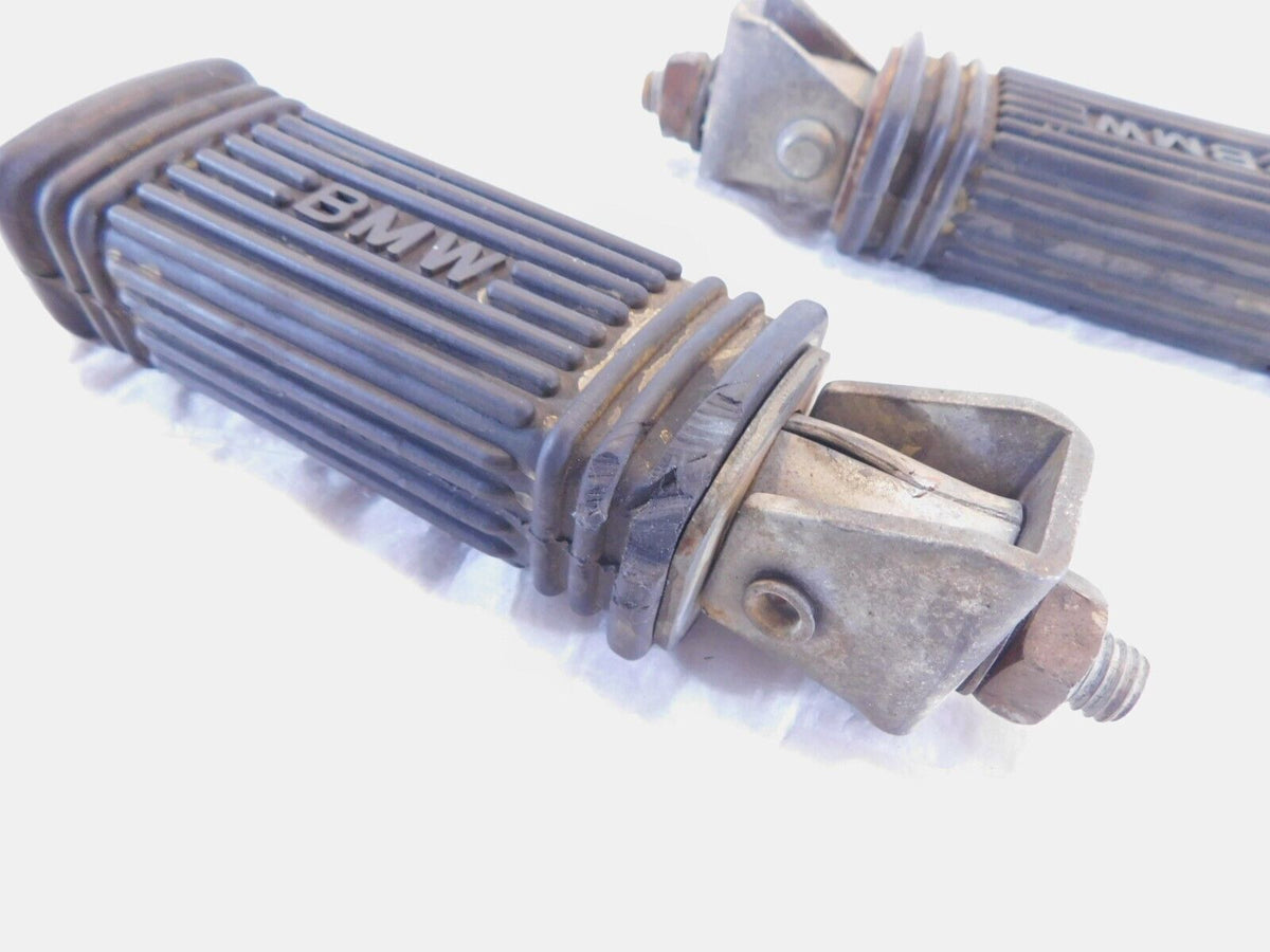BMW Airhead R100 R60 R75 R100RT Left/Right Rear Passenger Footrest Foot Pegs - C3 Cycle