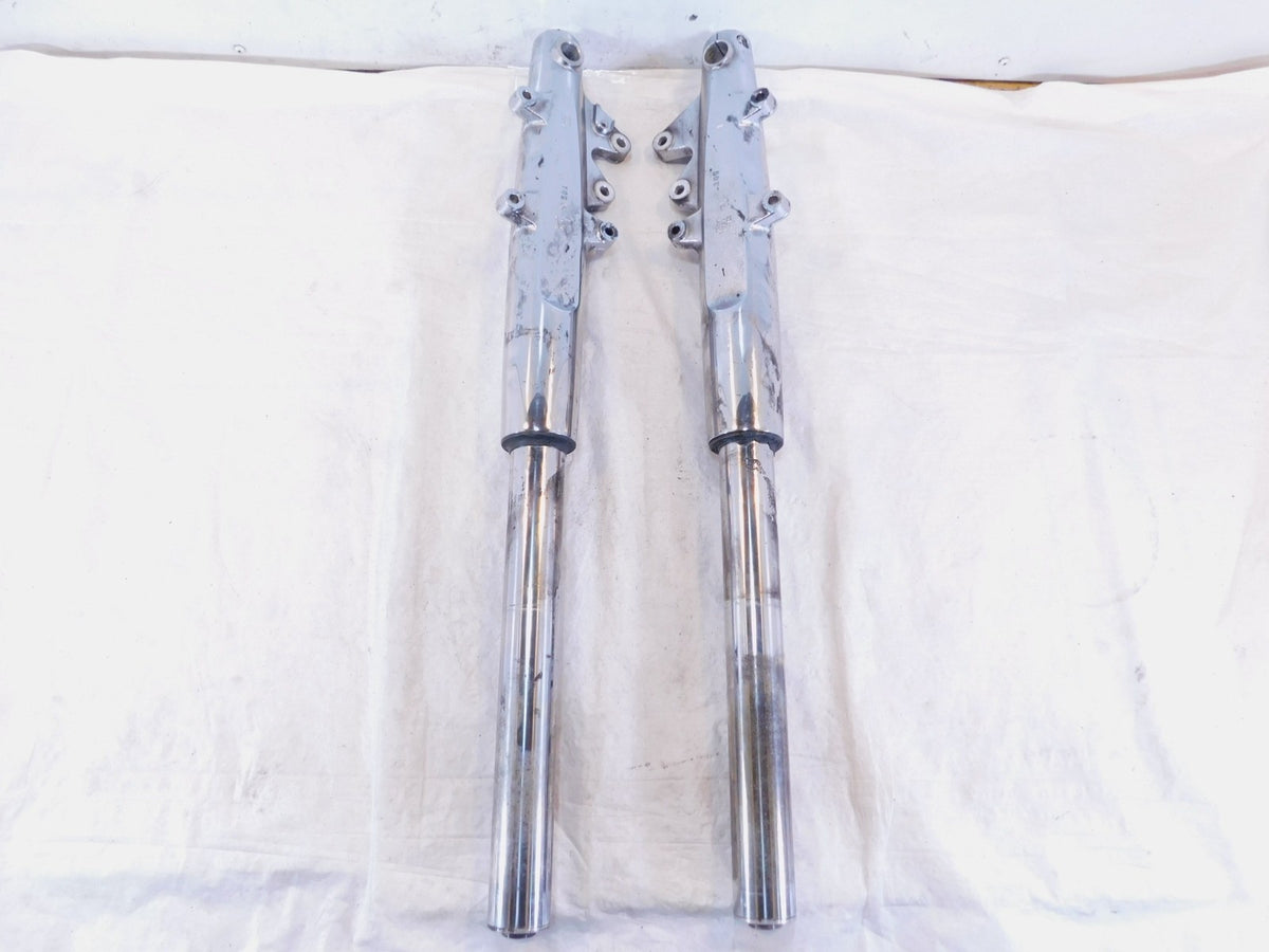 Indian Chief Chieftain & Roadmaster Chrome Left & Right Front End Fork Shocks