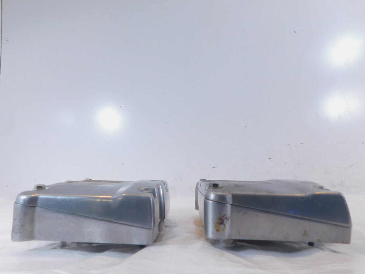 Harley Polished Twin Cam Touring Dyna Softail Cylinder Head Rocker Boxes & Arms - C3 Cycle