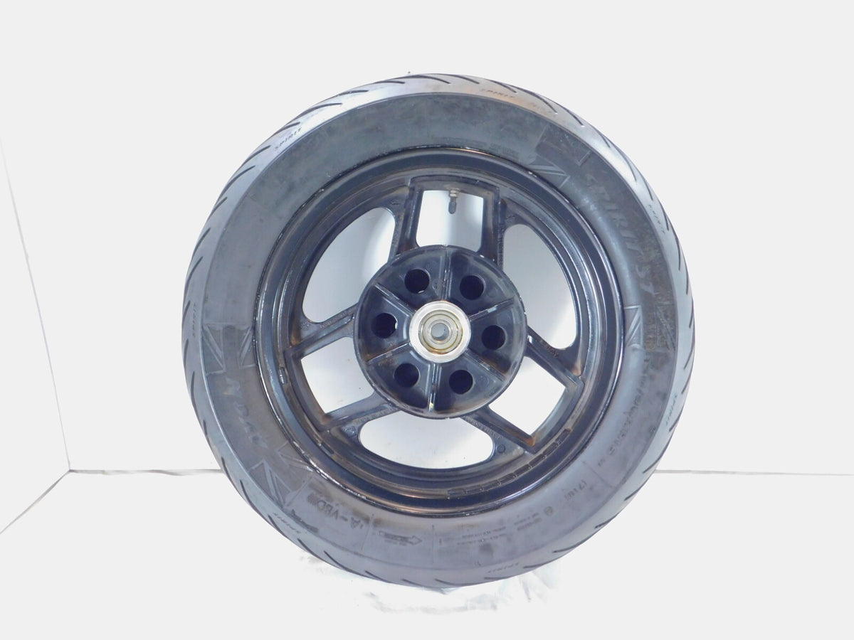 1986 & 1987 Kawasaki Ninja 1000 1000R ZX1000 GPZ Black Rear Wheel Rim & Tire - C3 Cycle