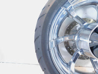 Harley Screamin Eagle CVO Street Glide & Road King Chrome Rear Wheel Rim & Tire - C3 Cycle