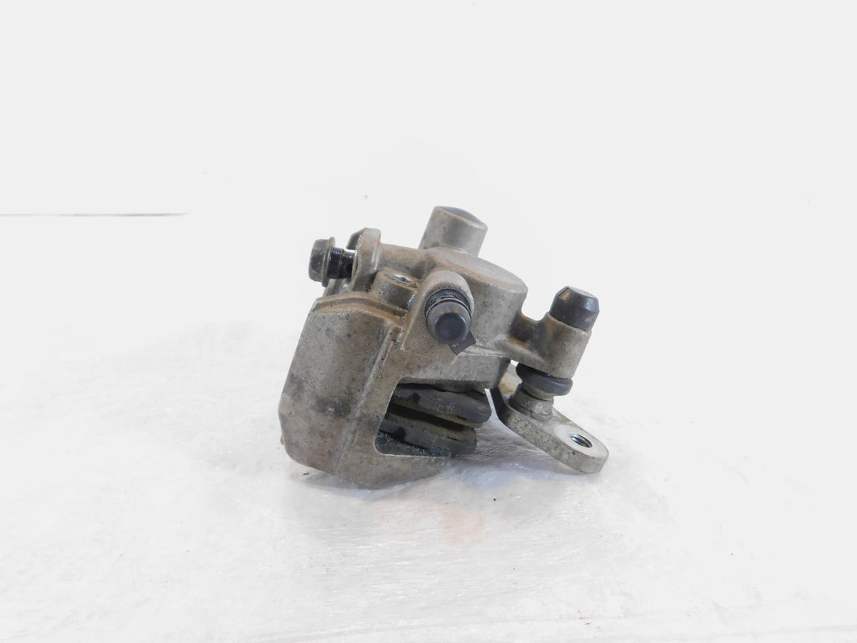 2008 08 Kawasaki KLX140L KLX140 Rear Wheel Disc Brake Caliper & Bracket Mount - C3 Cycle