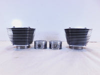 Harley Davidson Twin Cam Touring Dyna & Softail Engine Pistons & Black Cylinders - C3 Cycle