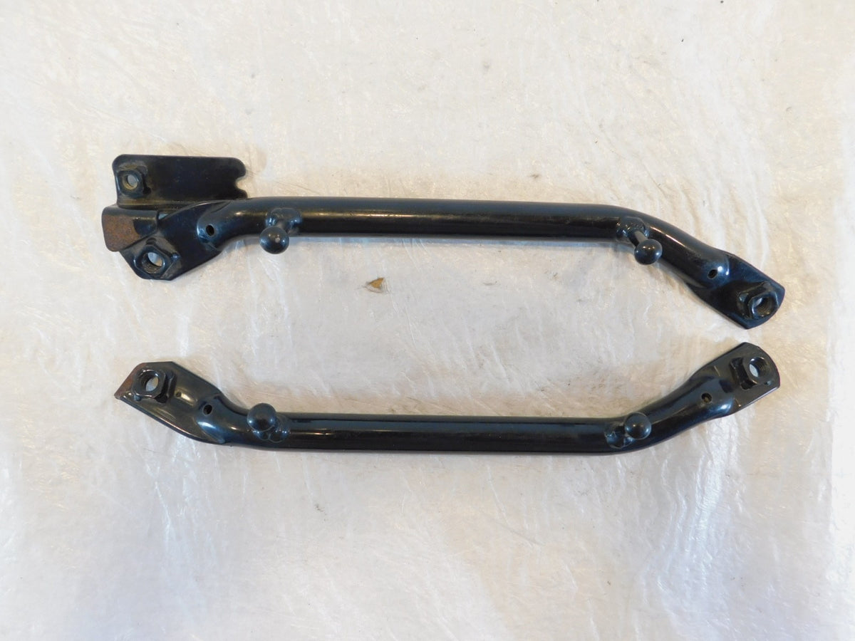 Pair Kawasaki Ninja ZX600 ZX600-E & ZZR600 Rear Passenger Seat Grab Bar Rails - C3 Cycle