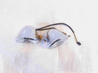 Harley Touring Road King Electra Glide Auxiliary Passing Fog Light Lamps -CUSTOM