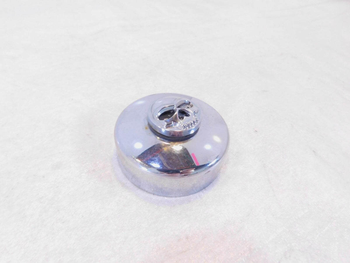 Harley Davidson Softail Heritage Classic Fat Boy Chrome Fork Tree Nut Cover - C3 Cycle