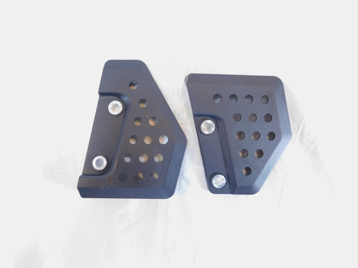 Harley Davidson Pan America 1250 1250S Pair Front Footpeg Bracket Heel Guards - C3 Cycle