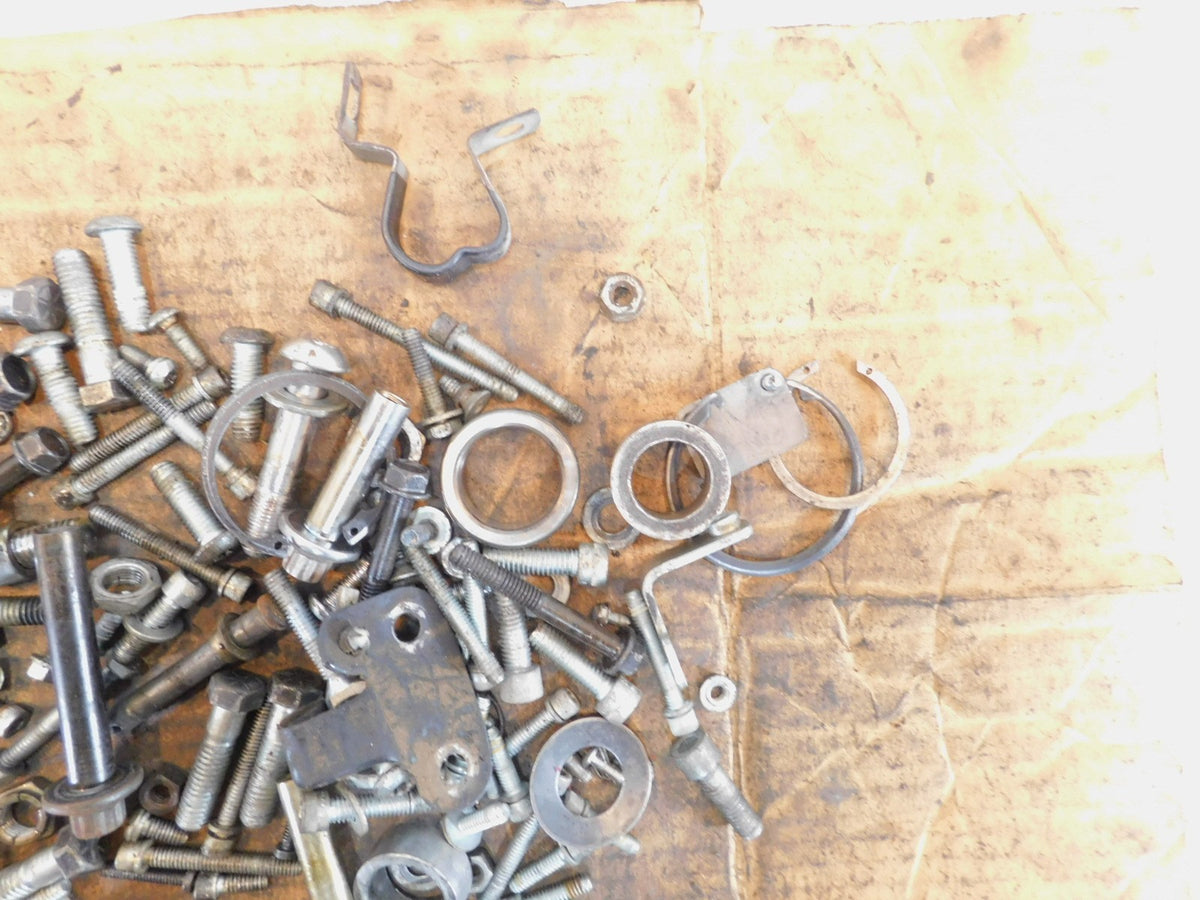 Harley Davidson Sportster XL1200 Custom Engine Nuts Bolts Brackets Parts Box Lot - C3 Cycle