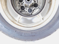 1984-1999 Yamaha Virago 750 1000 1100 XV700 XV750 Silver Rear Wheel Rim & Tire - C3 Cycle