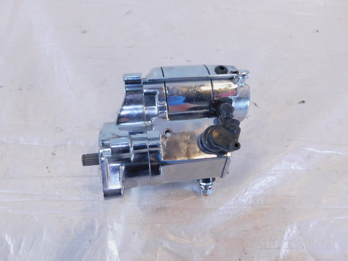 Harley Davidson EVO & Twin Cam Road King Softail Chrome Engine Starting Motor - C3 Cycle