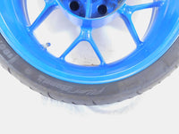 2007 2008 2009 2010 2011 2012 Triumph Tiger 1050 SE Blue Rear Wheel Rim & Tire - C3 Cycle