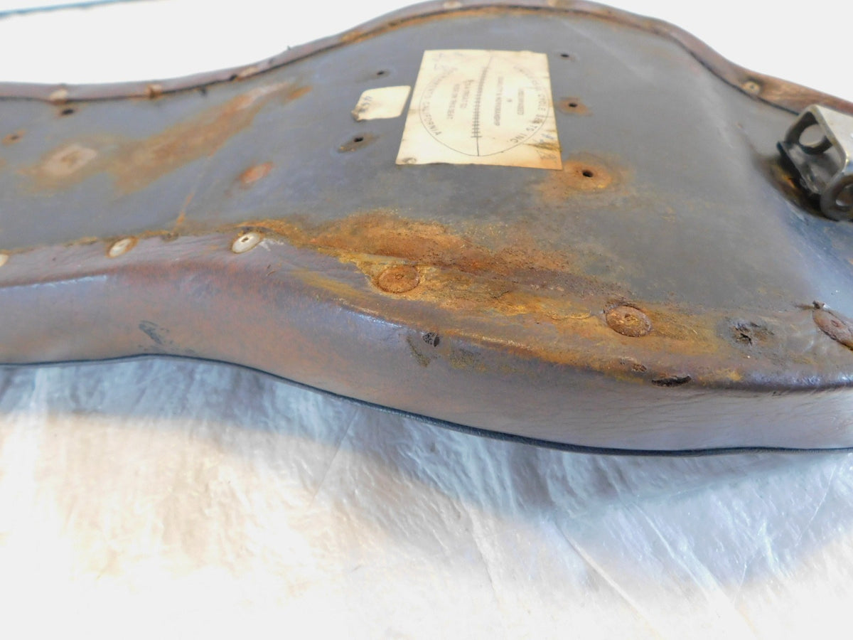 1957-1978 Harley Davidson Sportster 900 & 1000 Brown Leather Front & Rear Seat - C3 Cycle