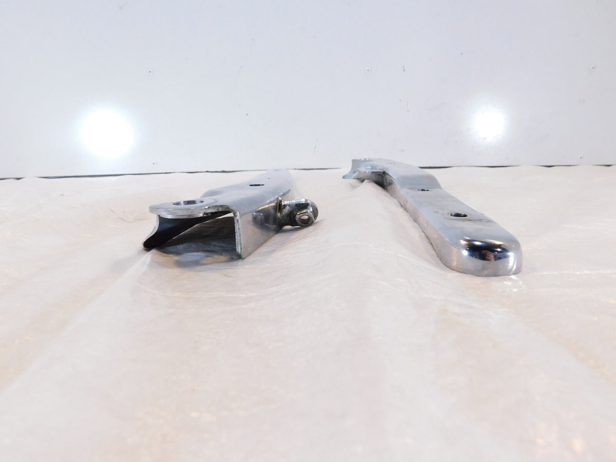 Honda Shadow 1100 VT1100 VT1100C Sabre Chrome Rear Fender Support Mount Brackets - C3 Cycle