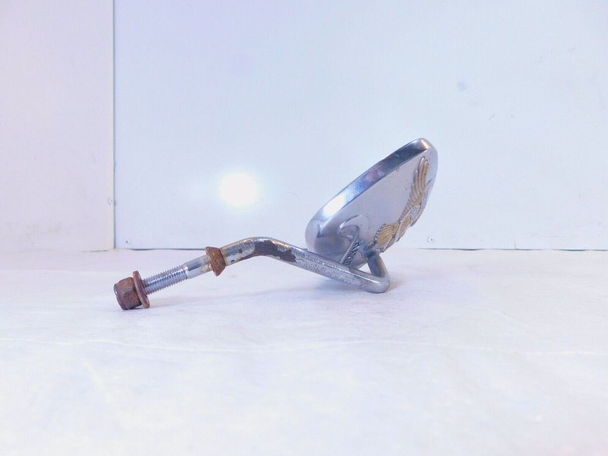 Harley Dyna Sportster Softail Ride To Live Front Left Chrome Rear View Mirror