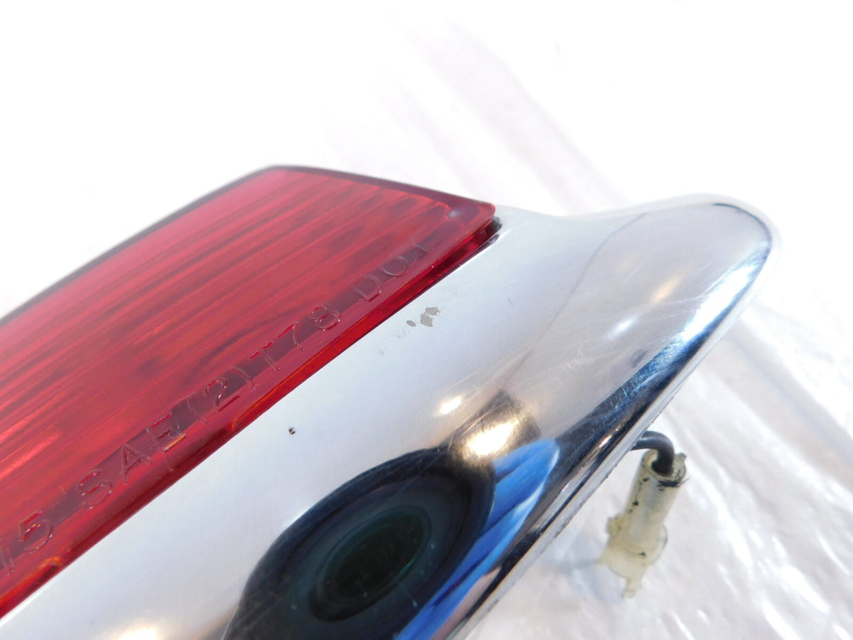 Harley Davidson Softail Electra & Tour Glide Red Rear Fender Tip Red Light Lamp - C3 Cycle