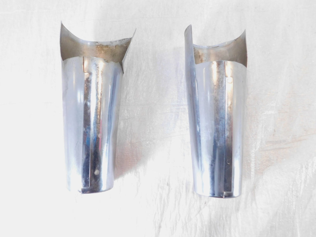 1999-2009 Yamaha Royal Star Venture XVZ13 Dual Upper Front Fork Cover Tin Tubes - C3 Cycle