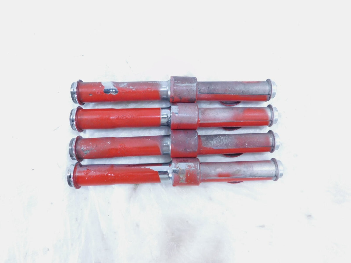 Harley Davidson Red EVO FXR Electra Glide Dyna & Softail Valve Pushrod Covers - C3 Cycle