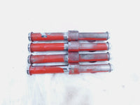 Harley Davidson Red EVO FXR Electra Glide Dyna & Softail Valve Pushrod Covers - C3 Cycle
