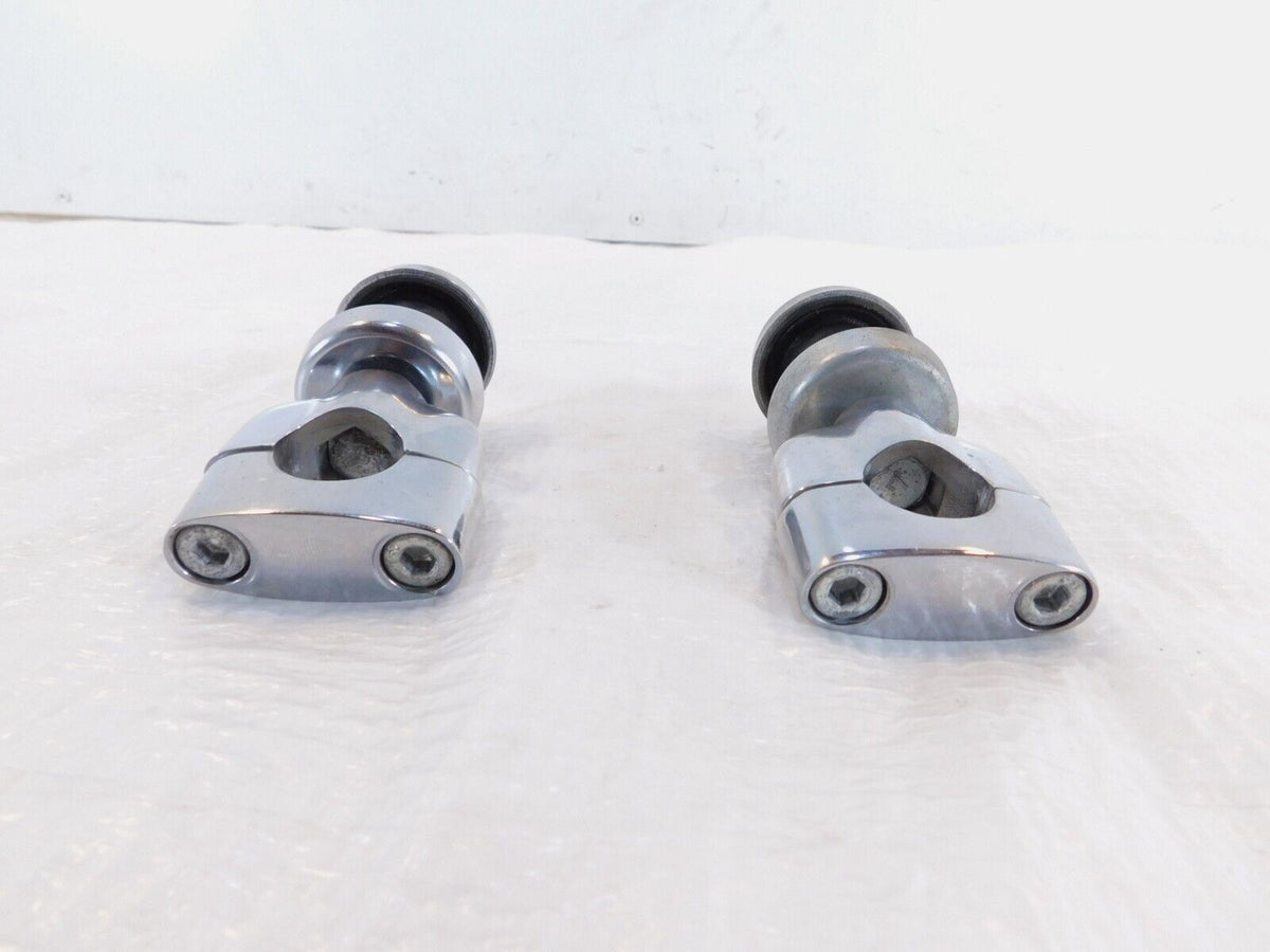 86-04 Suzuki Savage 650 LS650P Upper/Lower Handlebar Riser Mount Clamp Brackets - C3 Cycle