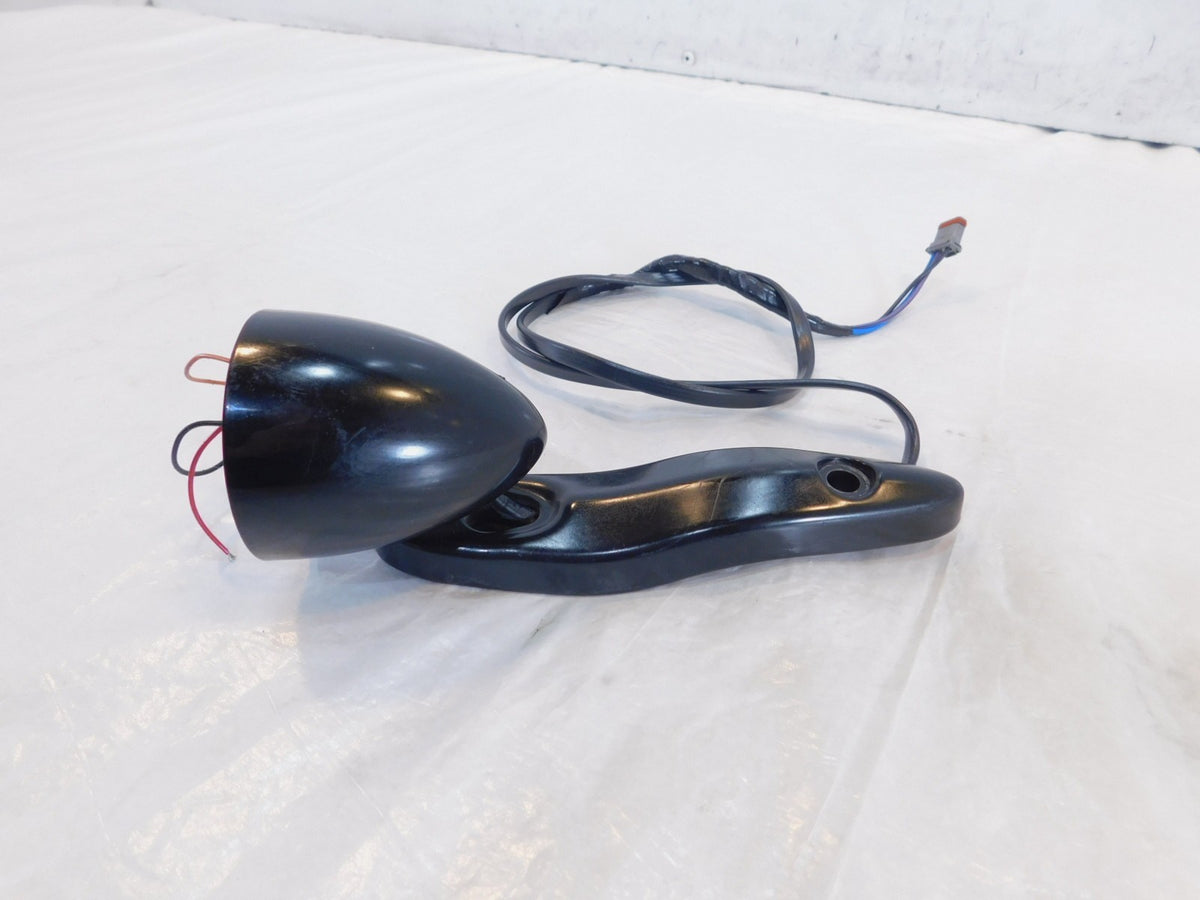 Harley Davidson Softail Slim Street Fat Bob Left Rear Turn Signal w/ Bracket - C3 Cycle