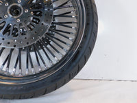 Harley Davidson EVO Touring Electra Glide Chrome Laced Front Wheel Rim & Tire