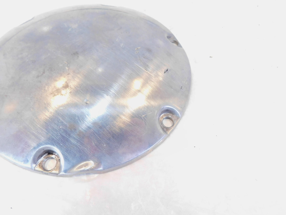 Harley Sportster 883 1200 Left Engine Chrome Clutch Inspection Derby Cover - C3 Cycle