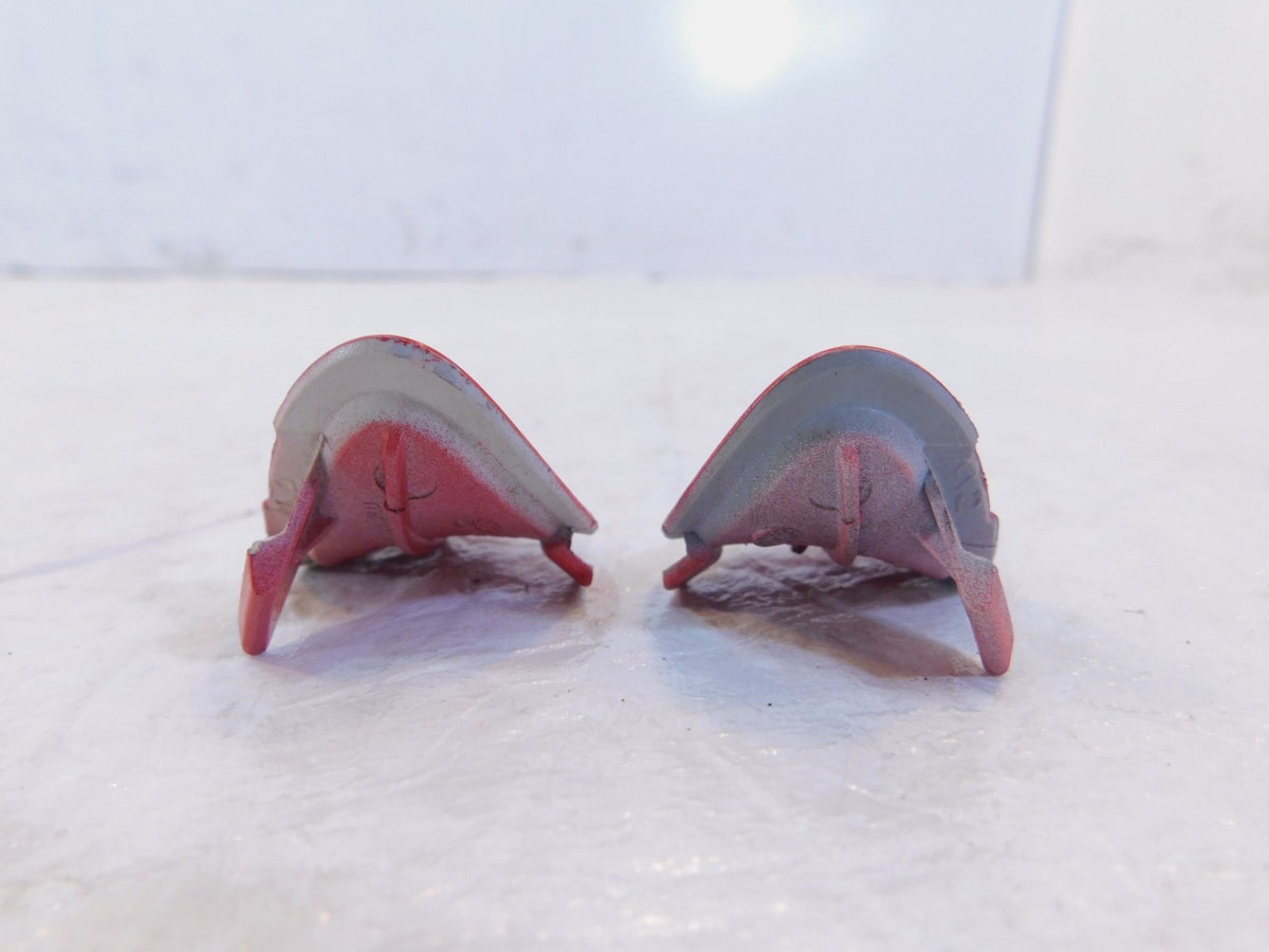 Vespa Piaggio Primavera 50 125 150 Pair Red Left Right Steering Fairing Plugs - C3 Cycle