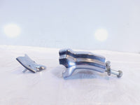 Harley Sportster 883 1200 Custom Chrome Handlebar Riser Mount Bracket & Cover - C3 Cycle