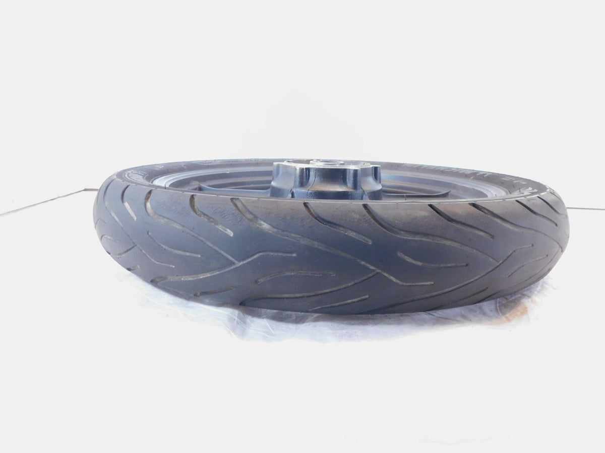 1990-1997 90-97 Yamaha Virago 750 XV750 Black Cast Front Wheel Rim & Tire - C3 Cycle