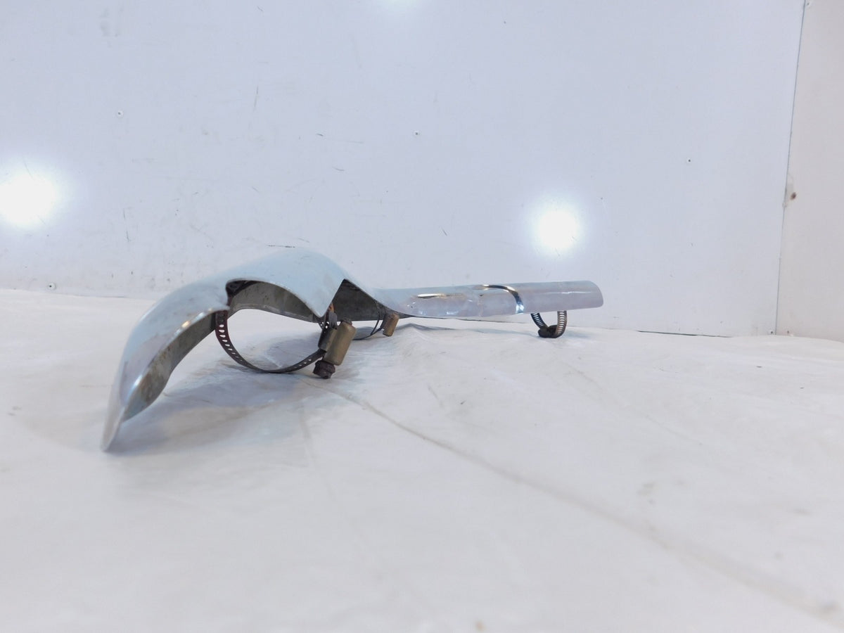 Harley Davidson FXD Dyna Front Exhaust Header Pipe Chrome Heat Shield Cover - C3 Cycle