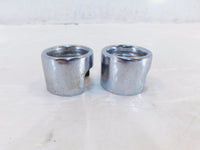 Harley Davidson Sportster 883 & 1200 Chrome Rear Shock Absorber Top Bolt Covers - C3 Cycle