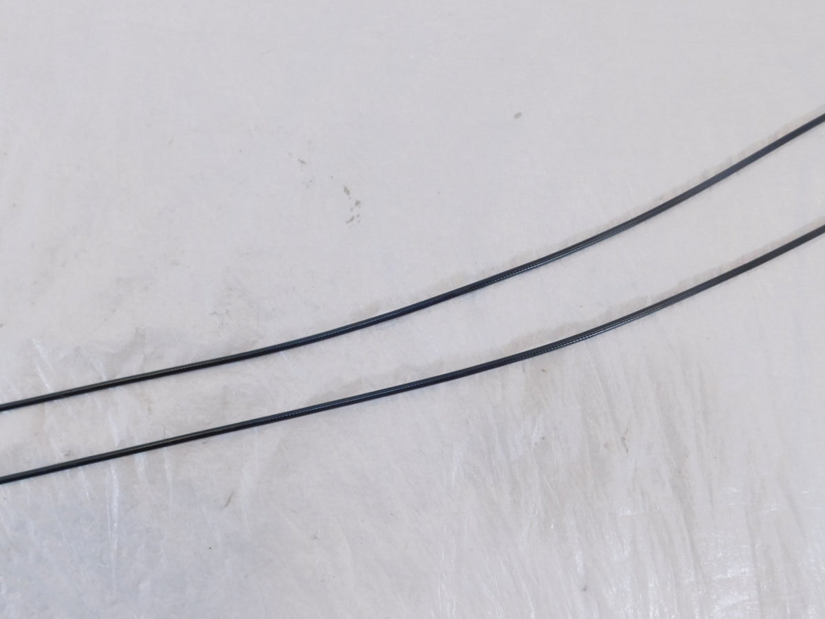 1997 & 1998 Buell Thunderbolt S3 Black Front Hand Control Throttle Cables - C3 Cycle