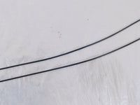 1997 & 1998 Buell Thunderbolt S3 Black Front Hand Control Throttle Cables - C3 Cycle