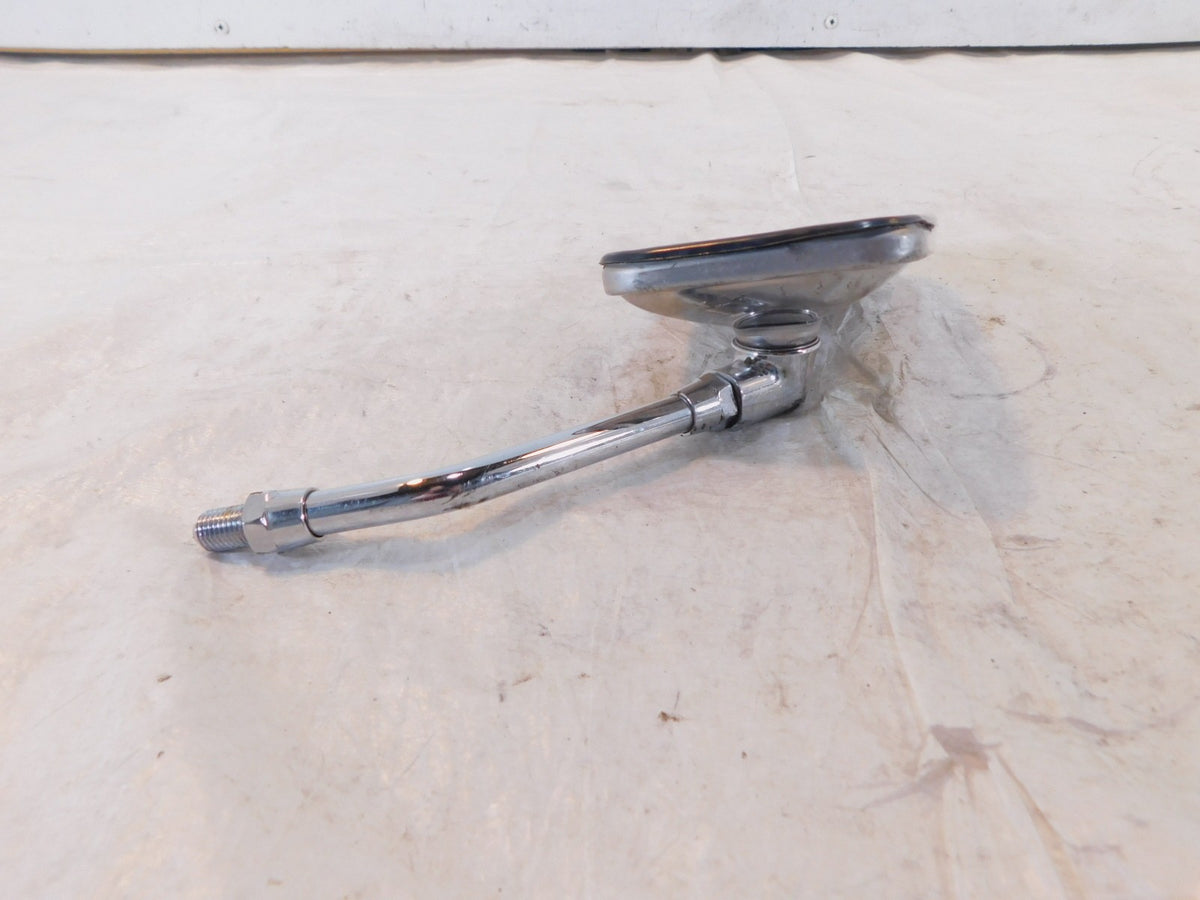 1985-1987 Honda Rebel 250 & 450 Chrome Left Rear View Side Mirror & Mount Stem - C3 Cycle