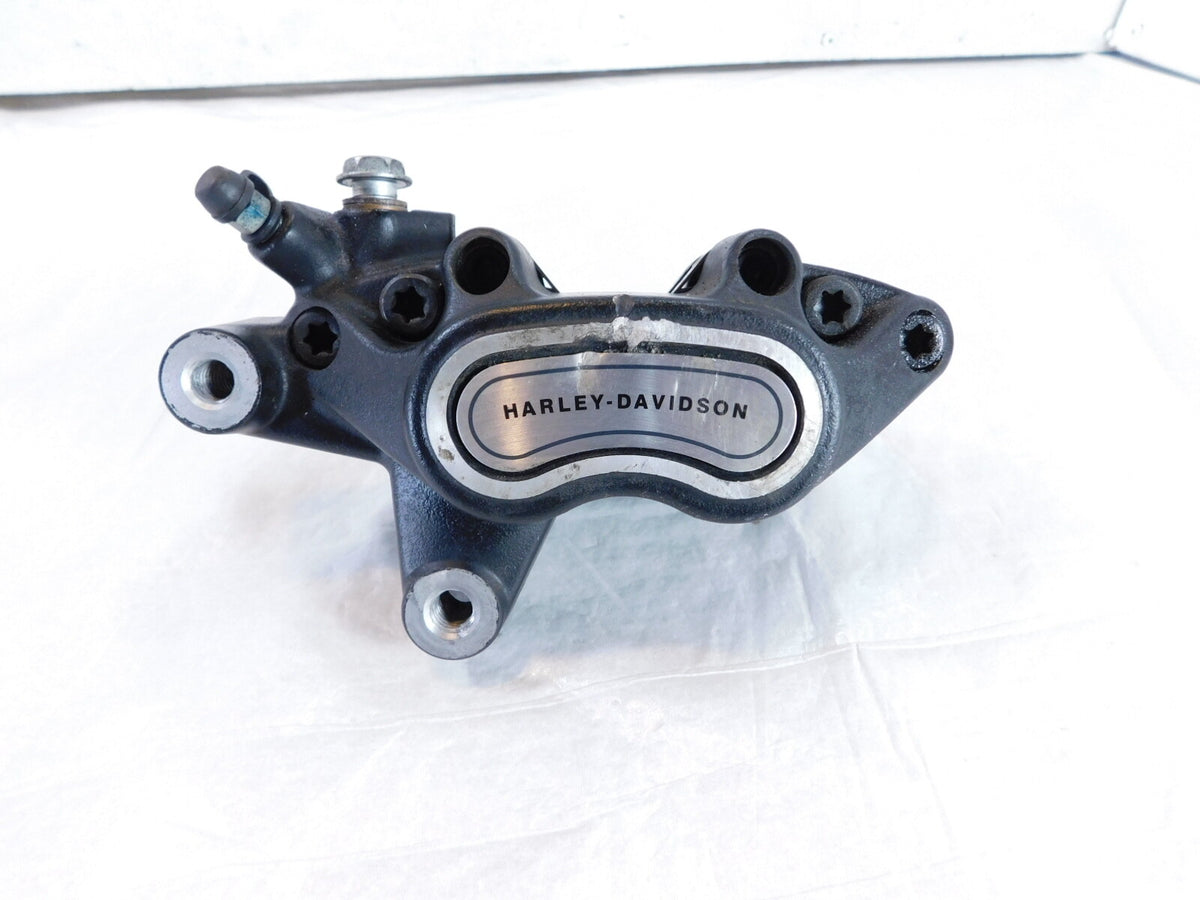 Harley Davidson Softail Fat Boy Milwaukee 8 Black Front Left Brake Disc Caliper - C3 Cycle