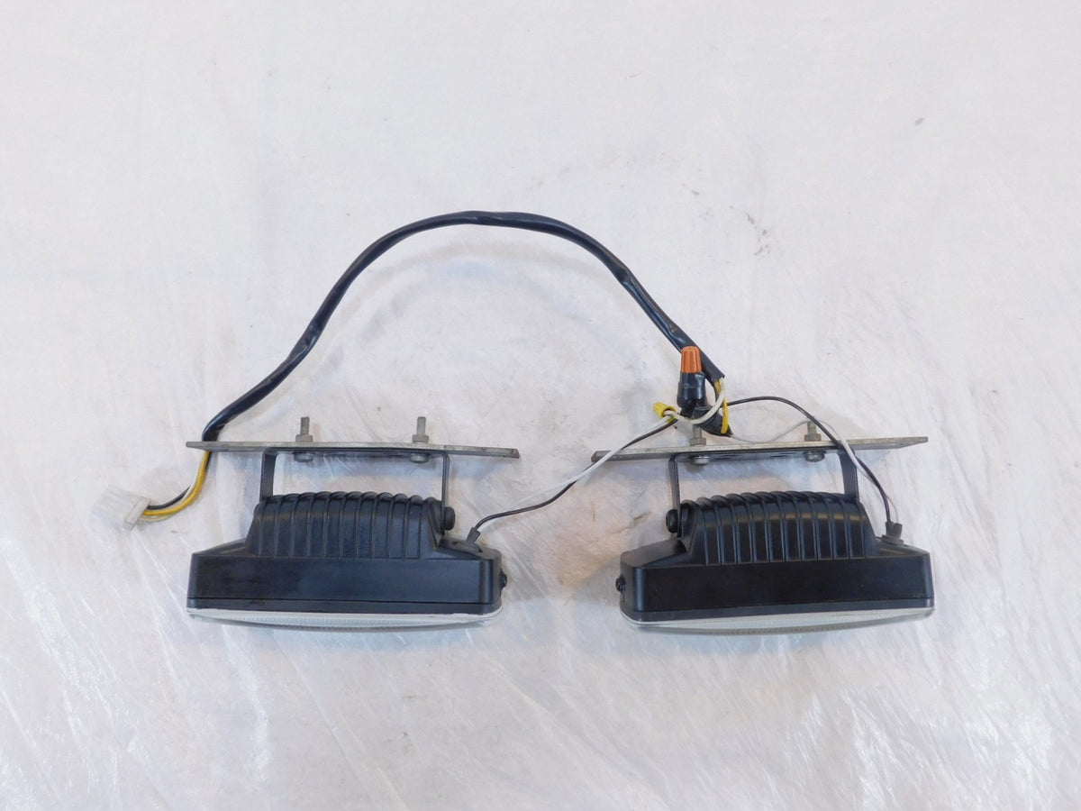 1997-1998 Buell Thunderbolt S3 PIAA Pair Auxiliary LED Fog Light Lamps - C3 Cycle