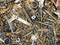 1992 92 Harley Touring Electra Glide Classic FLHTC Nut & Bolts Parts Box Lot - C3 Cycle