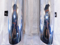 Indian Chief Chieftain Roadmaster Springfield Chrome Left/Right Exhaust Mufflers - C3 Cycle