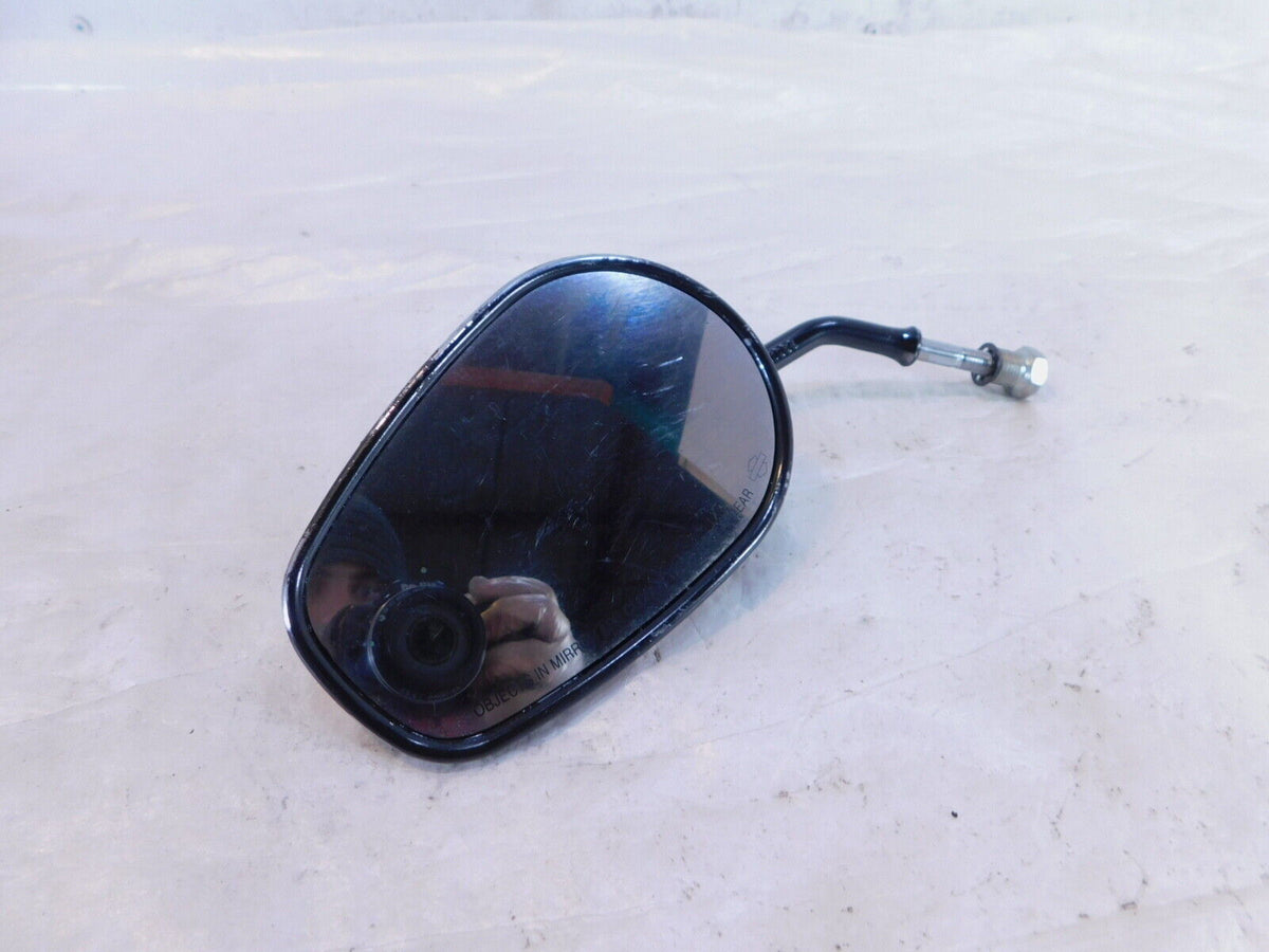 Harley Dyna Sportster Softail FXR Sportster Left Black Rear View Side Mirror - C3 Cycle