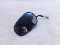 Harley Dyna Sportster Softail FXR Sportster Left Black Rear View Side Mirror - C3 Cycle